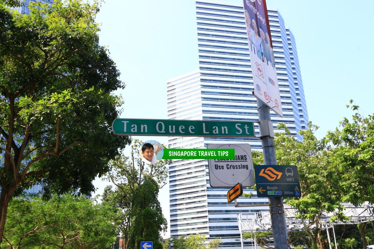 Tan Quee Lan Street roadsign