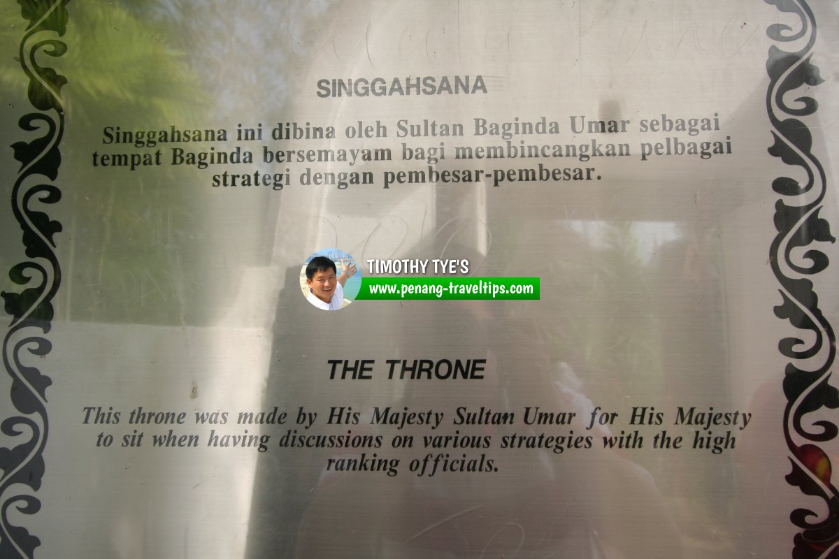Tengku Umar's Throne
