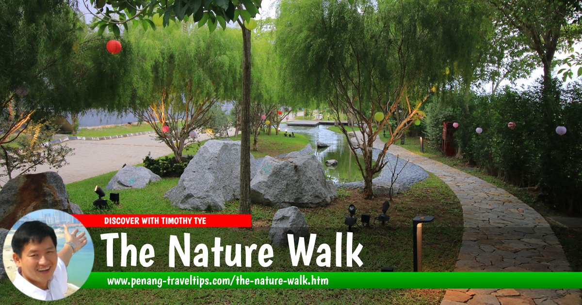The Nature Walk interpretive board