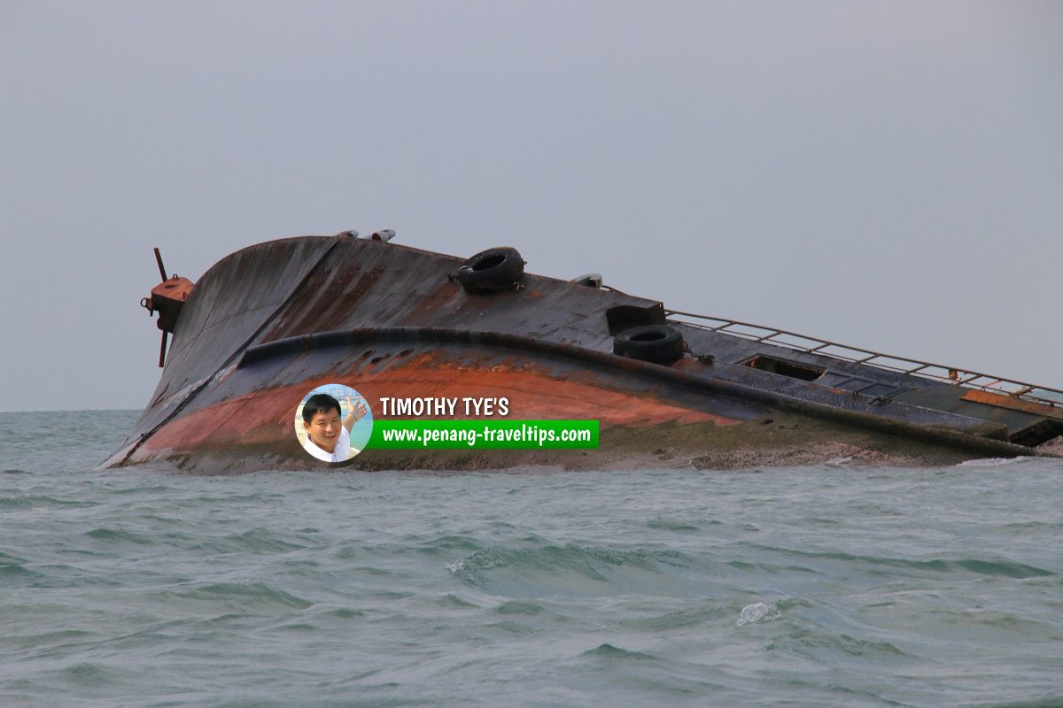 Xin Yi Yi Shipwreck, Permatang Damar Laut, Penang