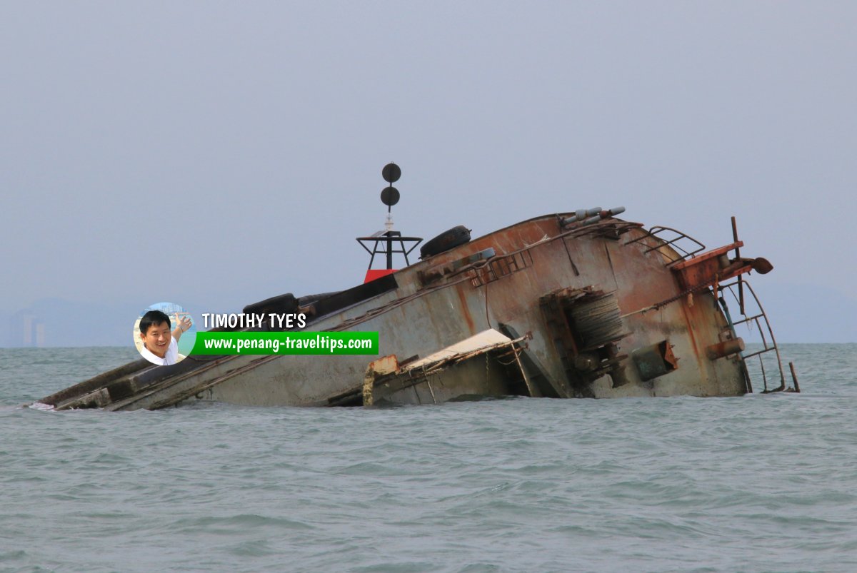 Xin Yi Yi Shipwreck, Permatang Damar Laut, Penang