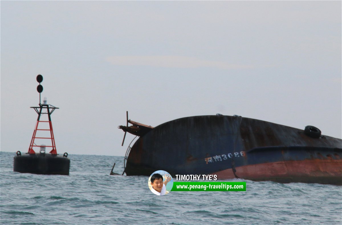 Xin Yi Yi Shipwreck, Permatang Damar Laut, Penang