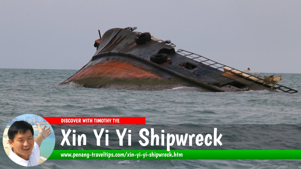 Xin Yi Yi Shipwreck, Permatang Damar Laut, Penang