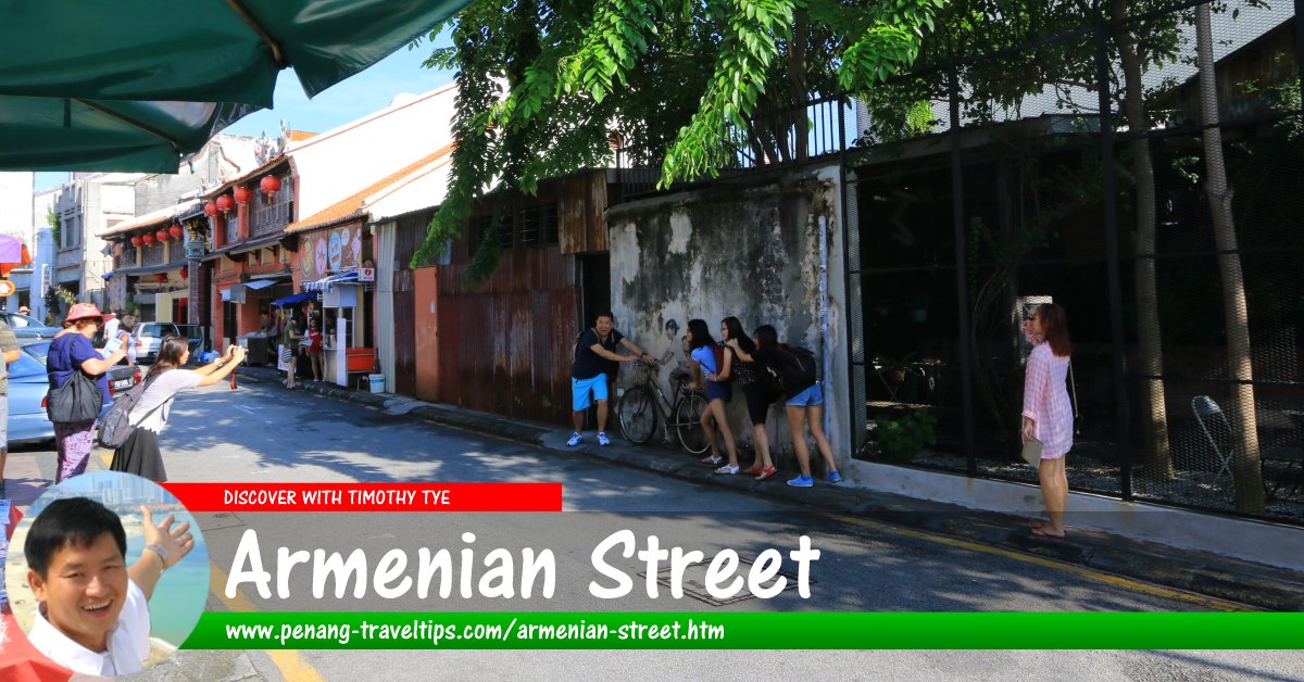 Street penang armenian THE 10