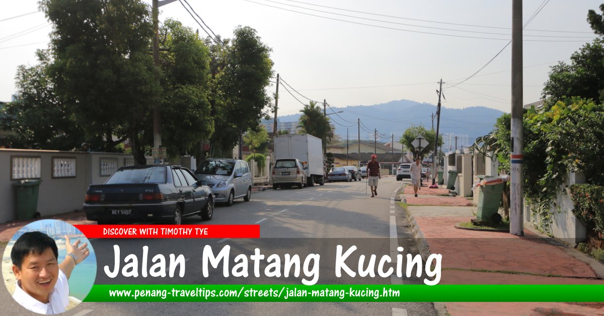 Jalan Matang Kucing, Ayer Itam