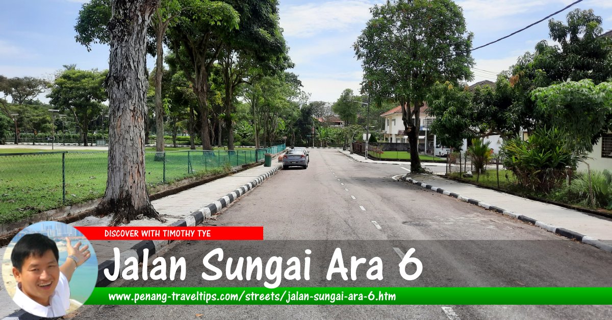 Jalan Sungai Ara 6, Penang