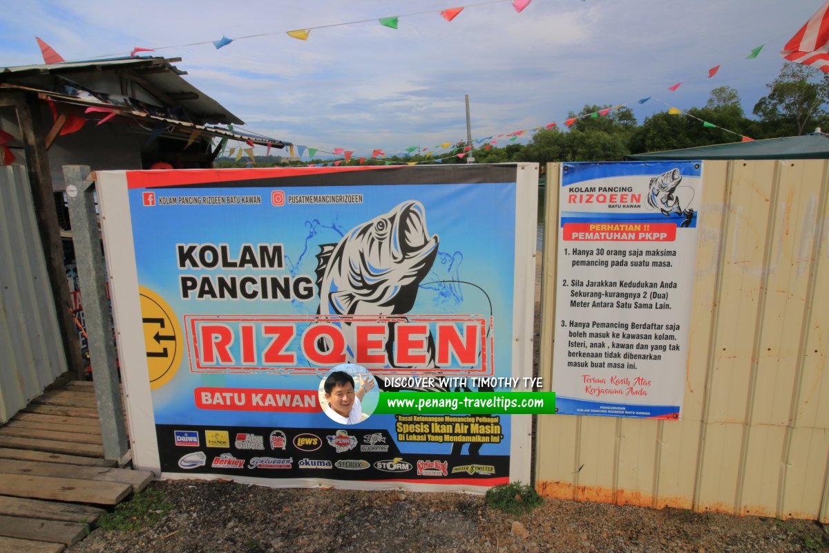 Kolam Pancing Rizqeen, Batu Kawan