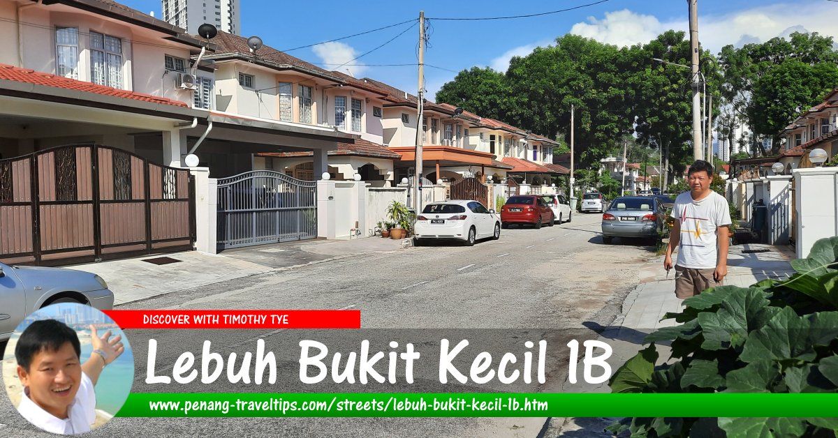 Lebuh Bukit Kecil 1B, Sungai Nibong