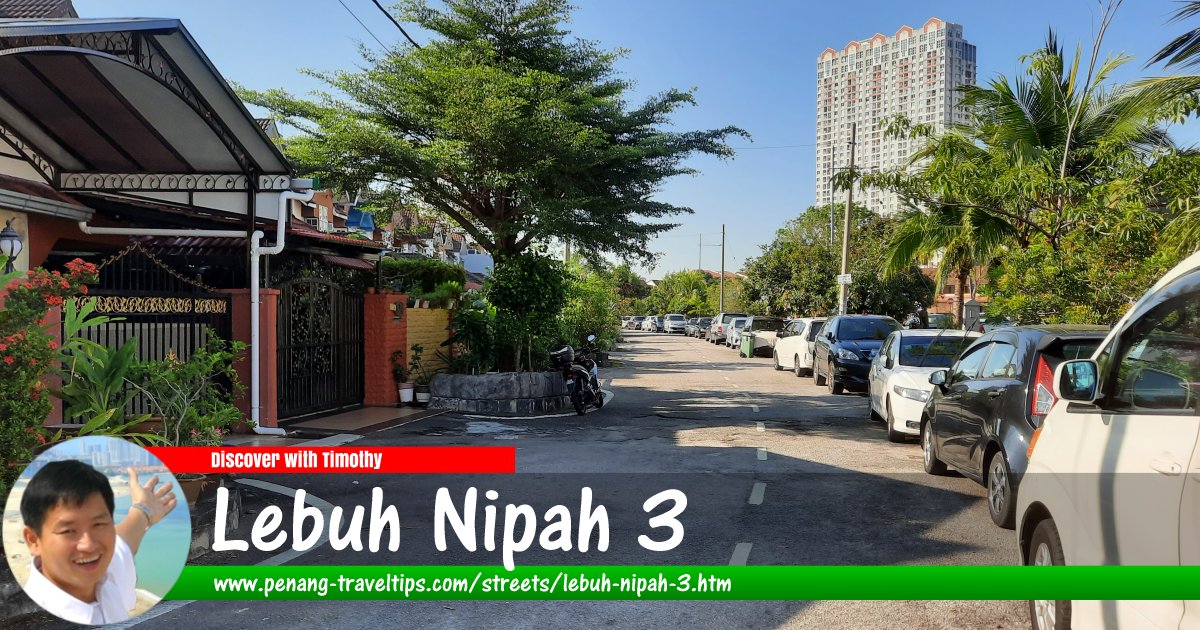 Lebuh Nipah 3, Sungai Nibong, Penang