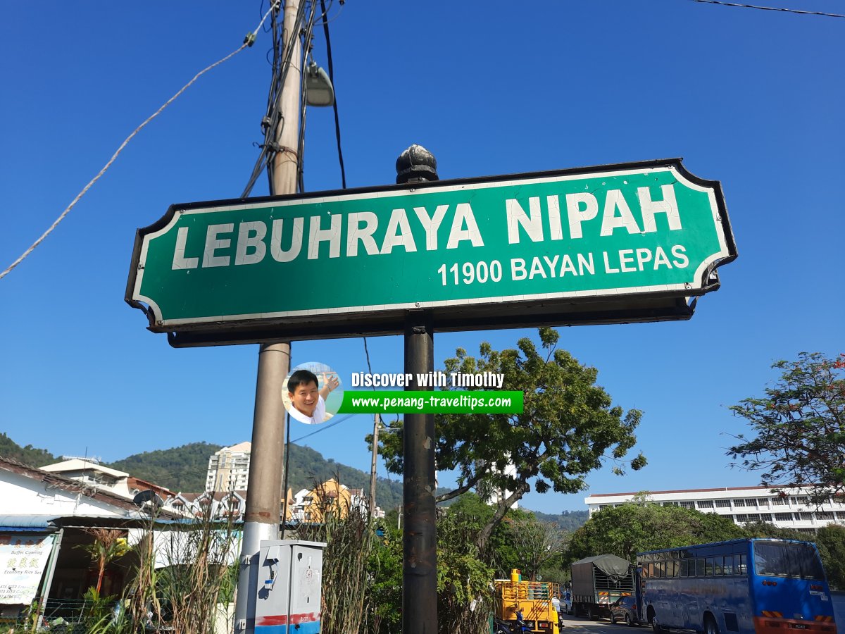 Lebuhraya Nipah roadsign
