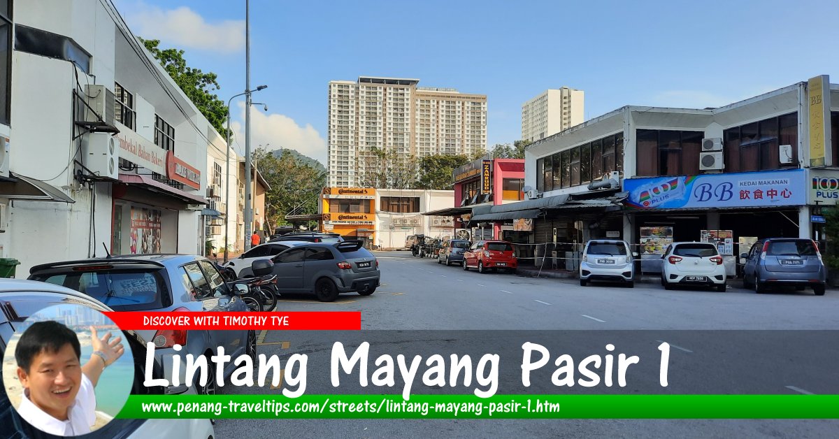 Lintang Mayang Pasir 1, Bayan Baru