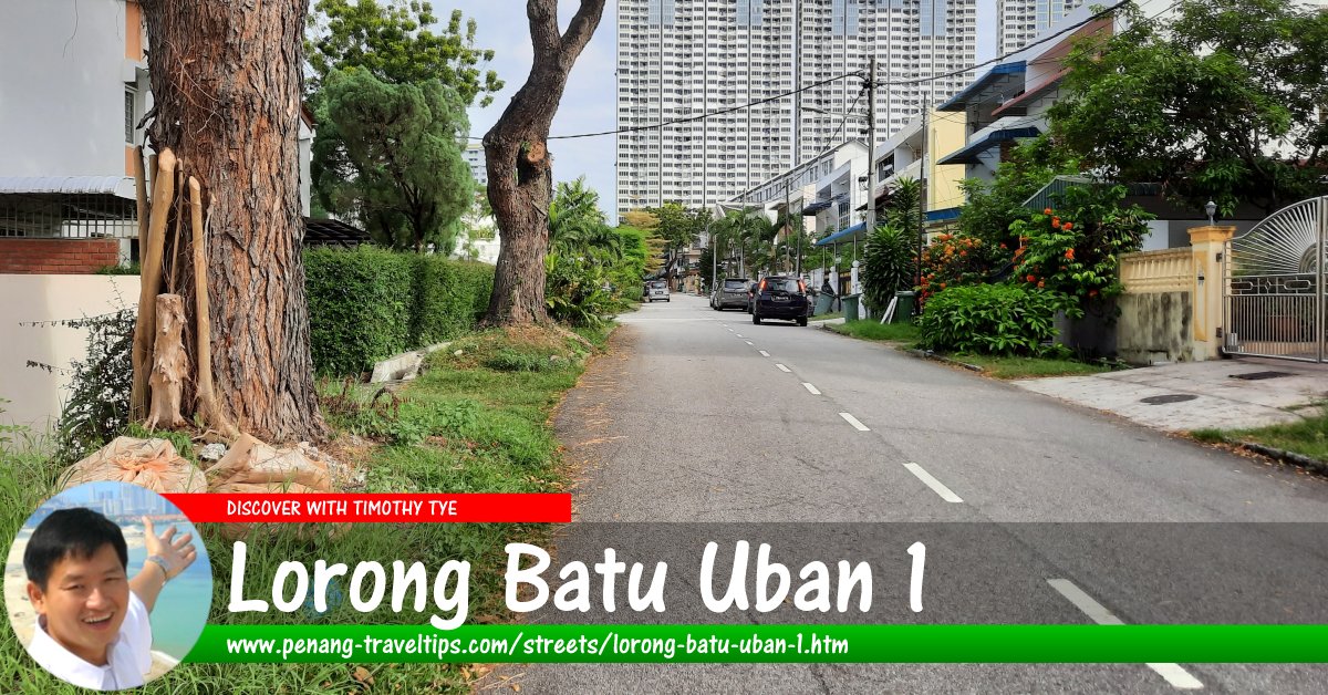 Lorong Batu Uban 1, Gelugor