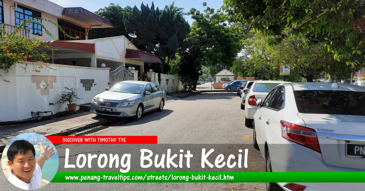 Lorong Bukit Kecil, Sungai Nibong