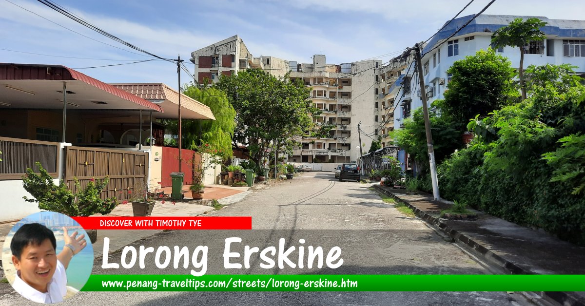 Lorong Erskine, Mount Erskine