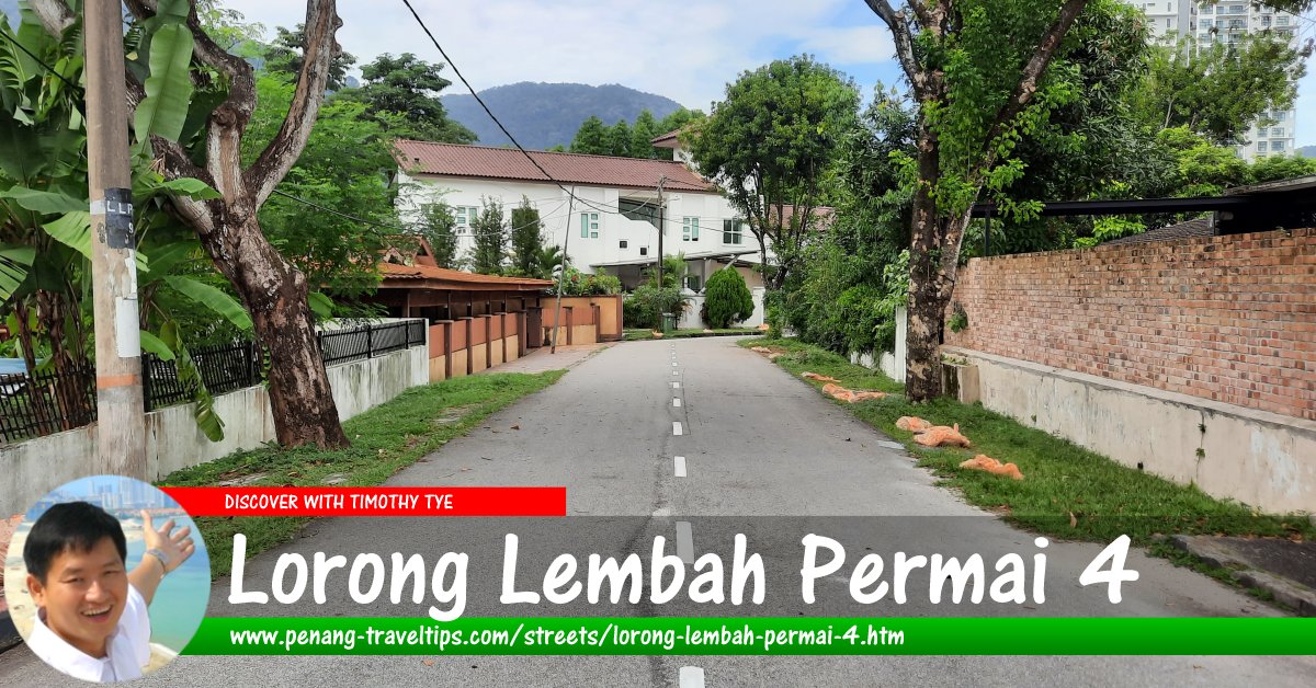 Lorong Lembah Permai 4, Tanjung Bungah