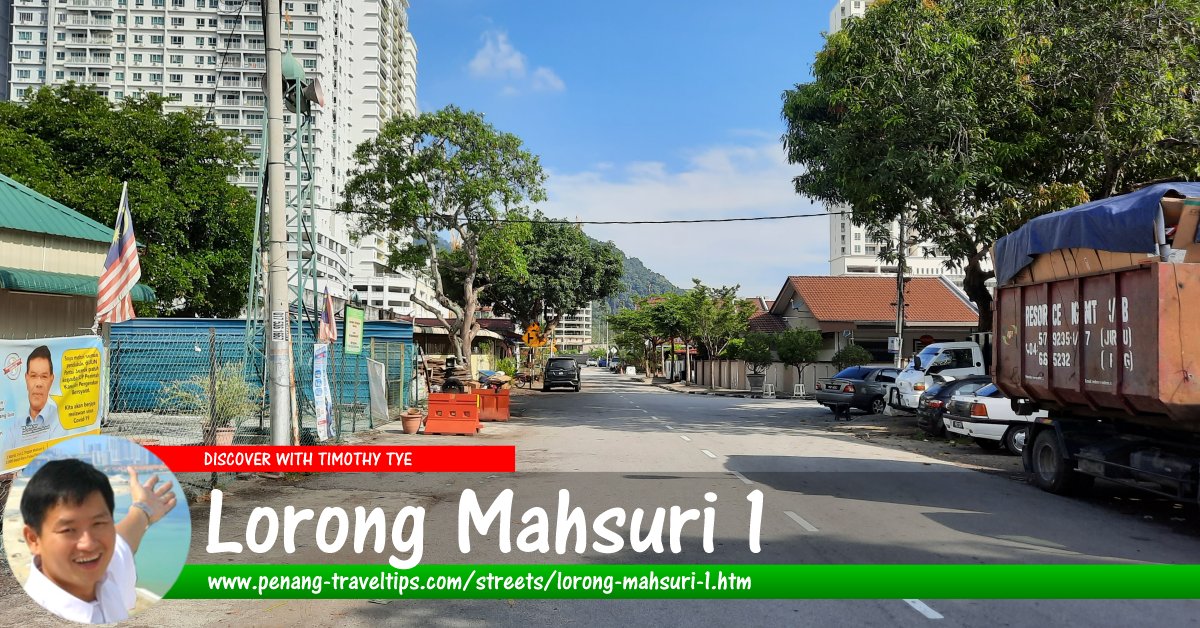 Lorong Mahsuri 1, Bayan Baru