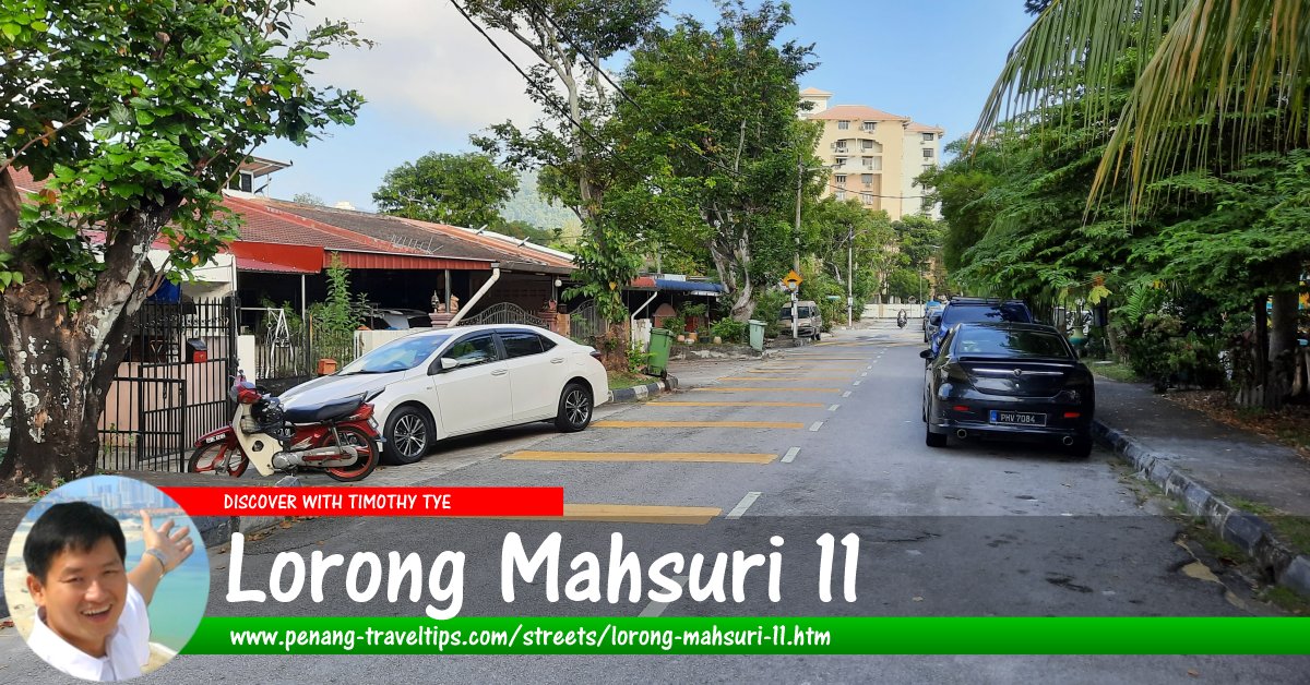 Lorong Mahsuri 11, Bayan Baru