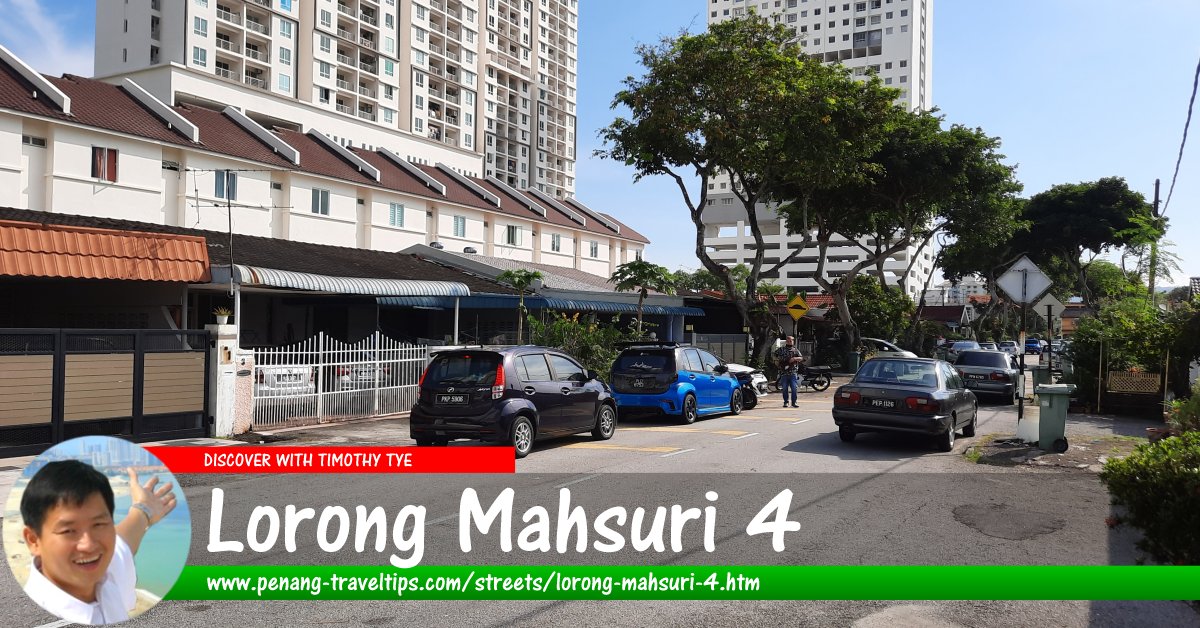 Lorong Mahsuri 4, Bayan Baru