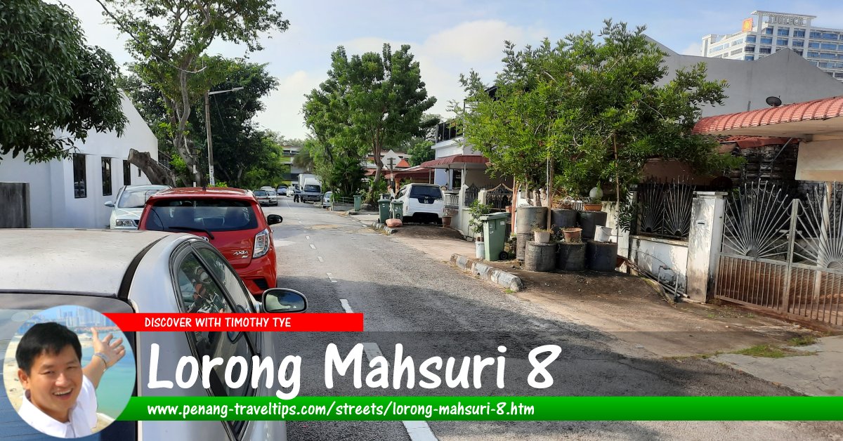 Lorong Mahsuri 8, Bayan Baru