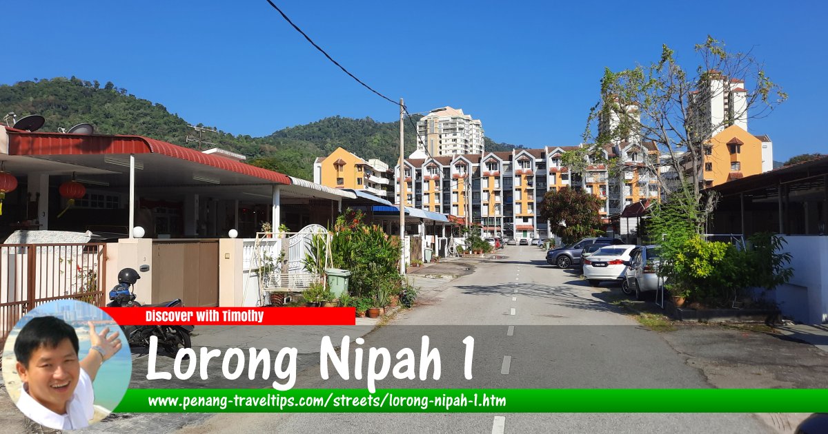 Lorong Nipah 1, Sungai Dua, Penang