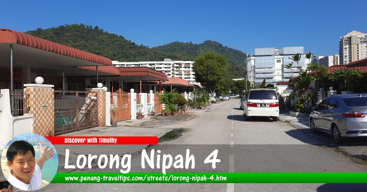 Lorong Nipah 4, Sungai Dua, Penang