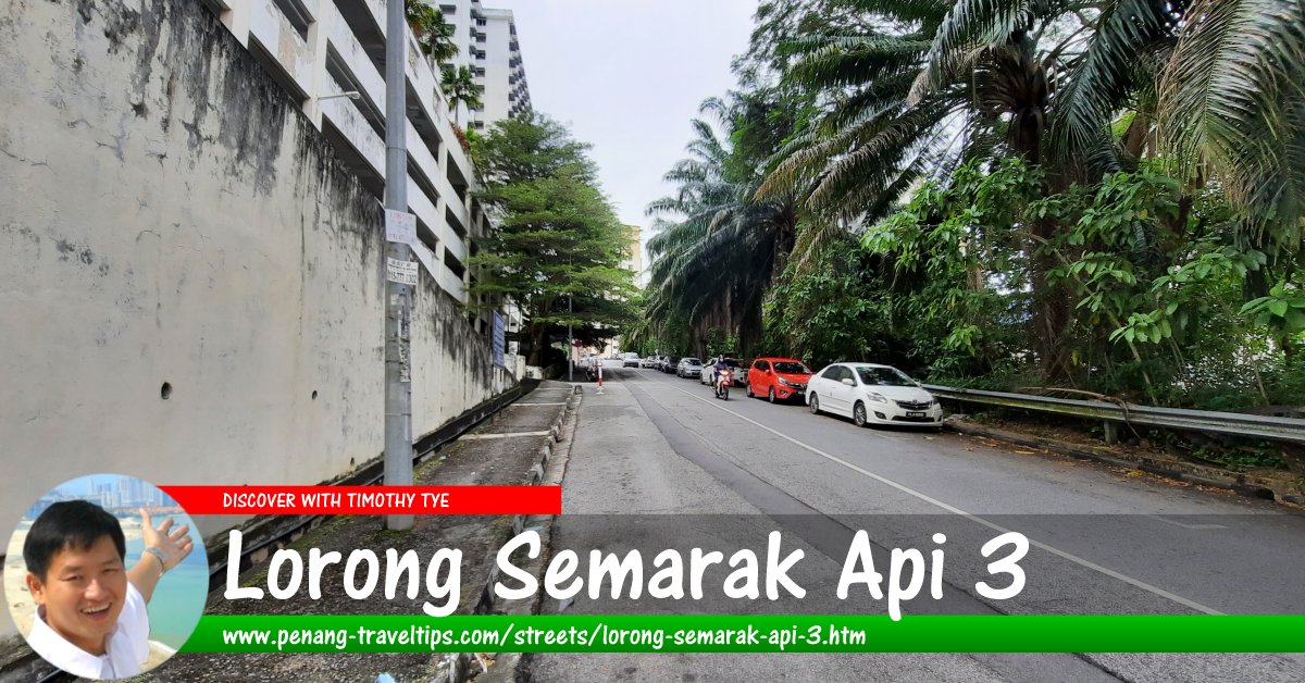 Lorong Semarak Api 3, Farlim