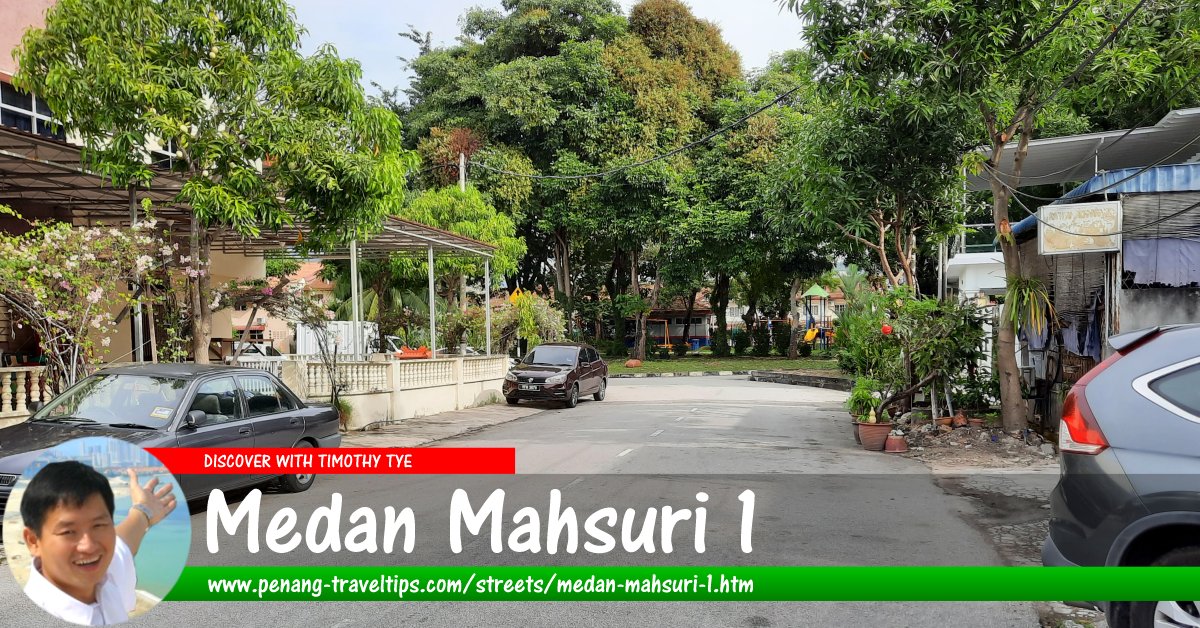 Medan Mahsuri 1, Sunway Tunas, Penang