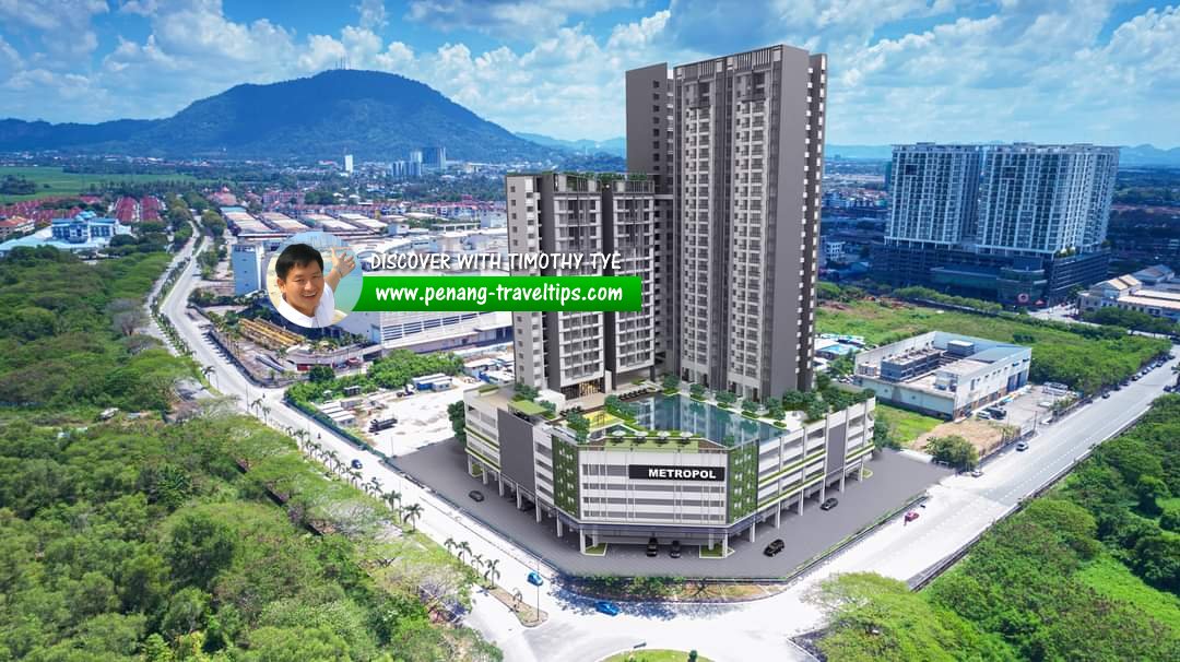 Artist impression of Metropol in Bukit Mertajam, Penang