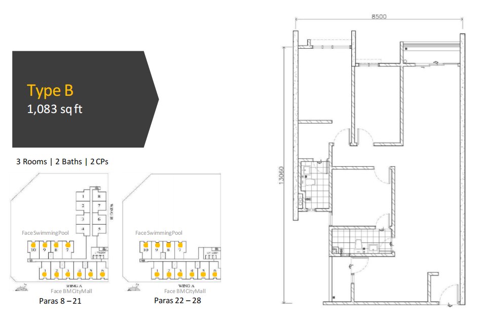 Metropol Serviced Apartment Type B