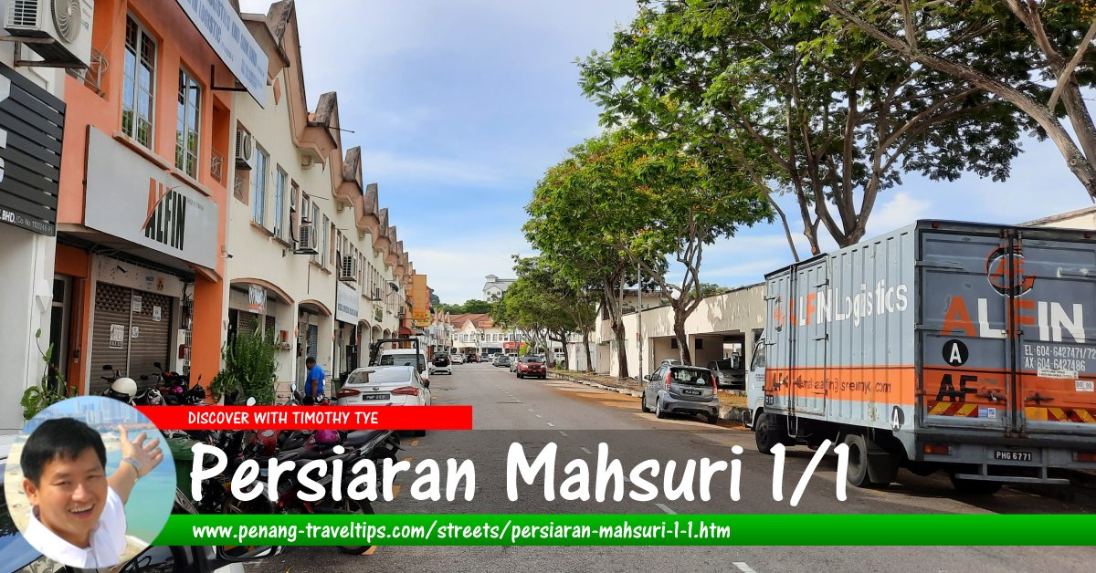 Persiaran Mahsuri 1/1, Sunway Tunas, Bayan Lepas