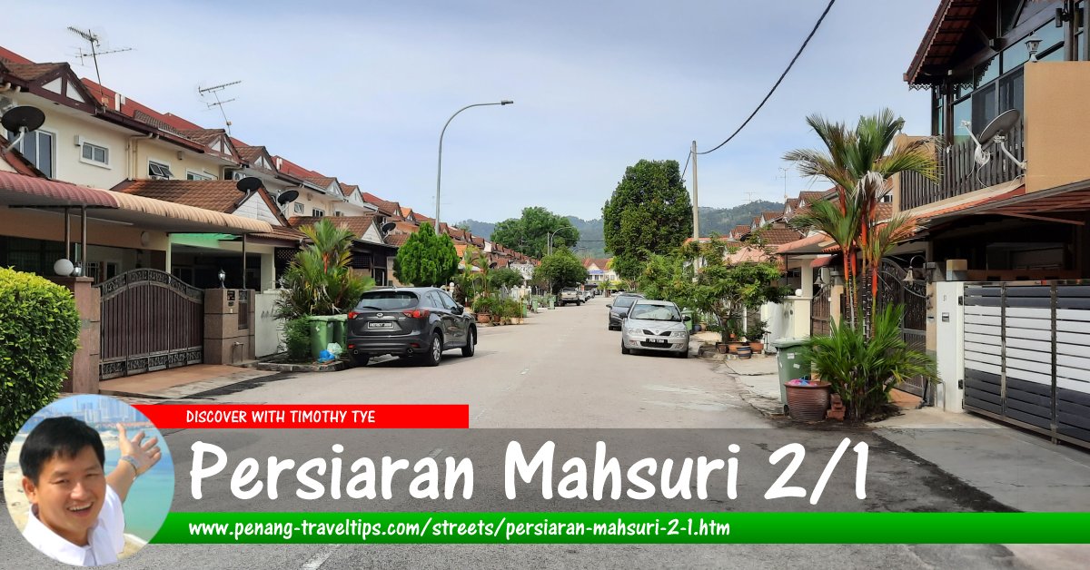 Persiaran Mahsuri 2/1, Sunway Tunas, Bayan Lepas