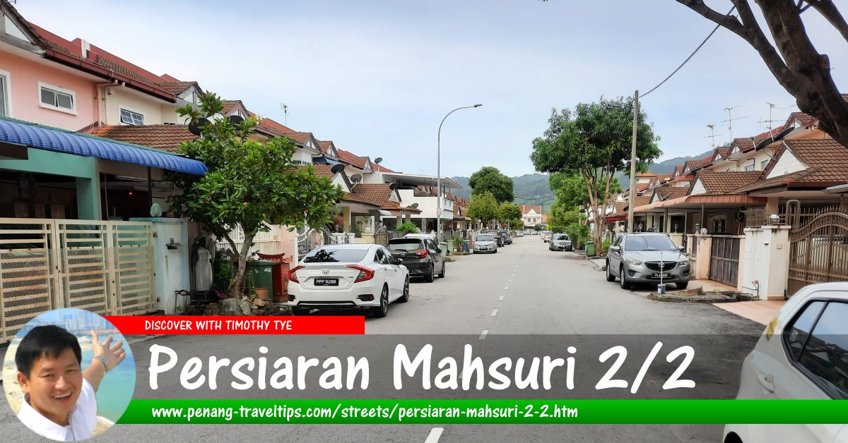 Persiaran Mahsuri 2/2, Sunway Tunas, Bayan Lepas