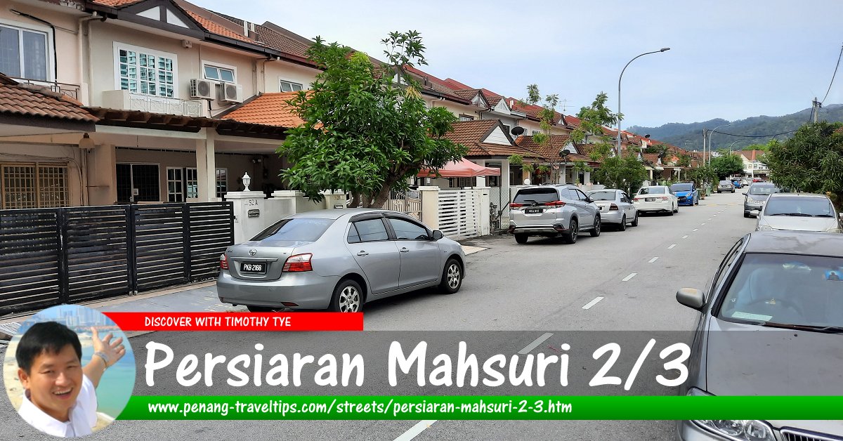 Persiaran Mahsuri 2/3, Sunway Tunas, Bayan Lepas