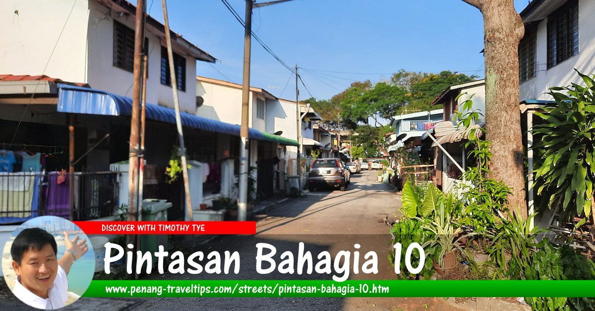 Pintasan Bahagia 10, Kampung Jawa, Penang