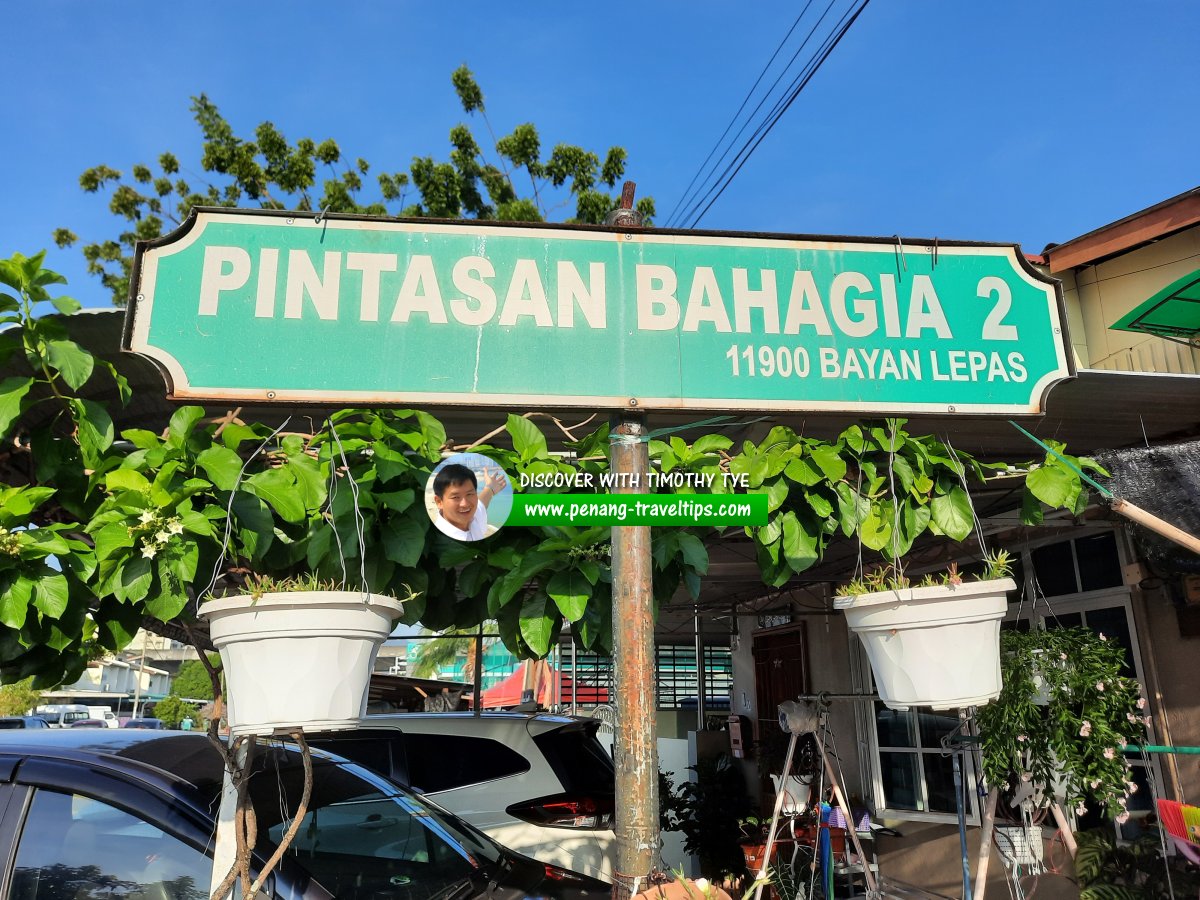 Pintasan Bahagia 2 roadsign