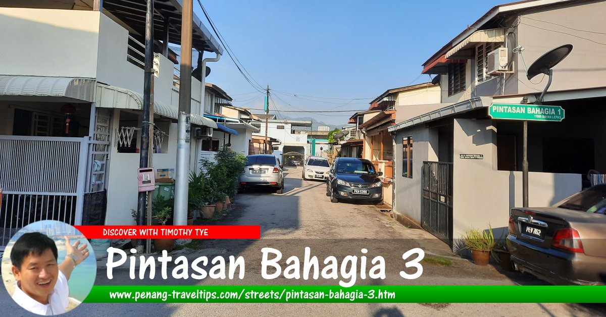 Pintasan Bahagia 3, Kampung Jawa, Penang