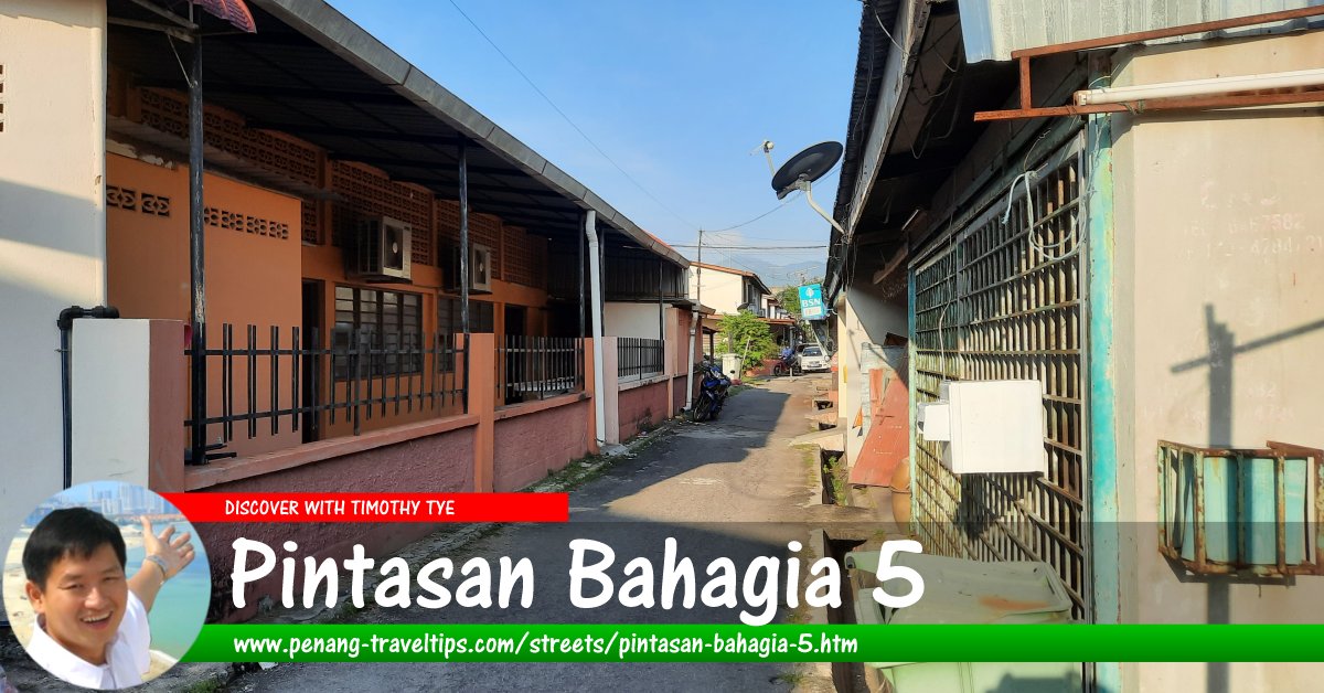 Pintasan Bahagia 5, Kampung Jawa, Penang