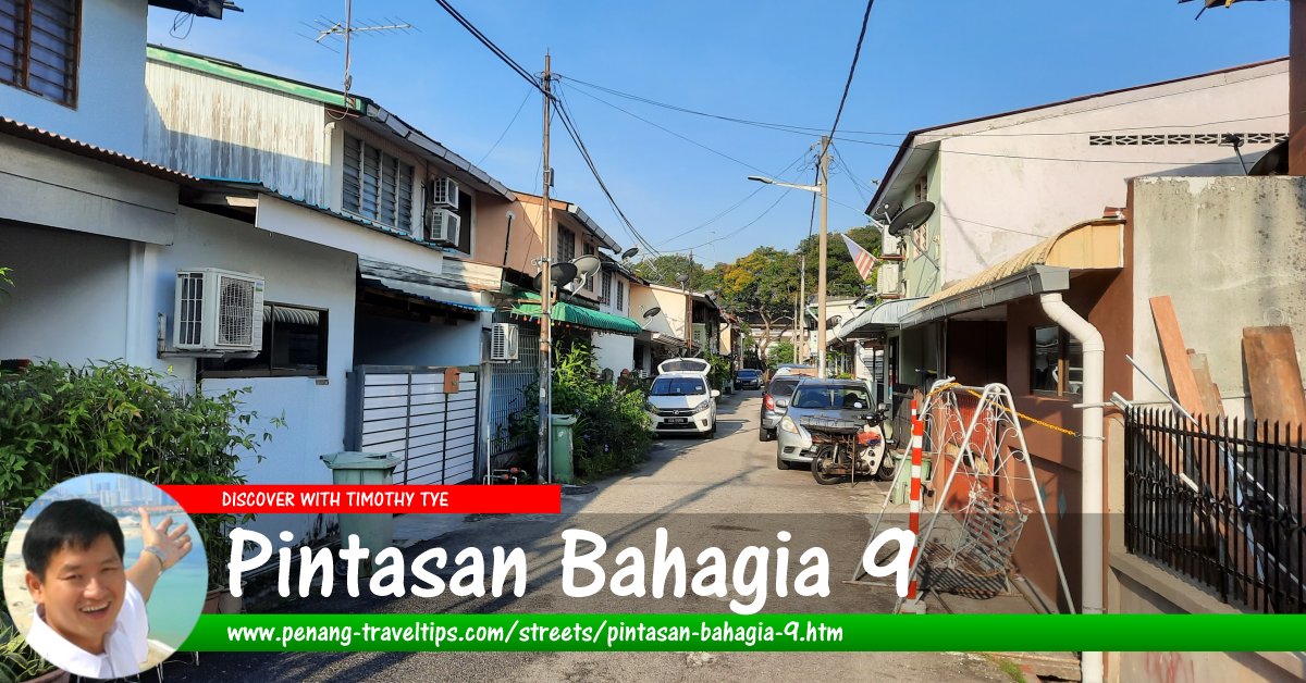 Pintasan Bahagia 9, Kampung Jawa, Penang