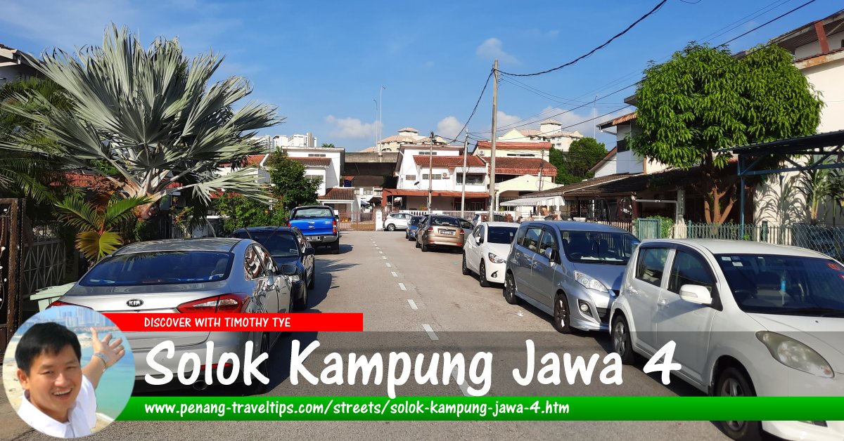 Solok Kampung Jawa 4, Bayan Lepas