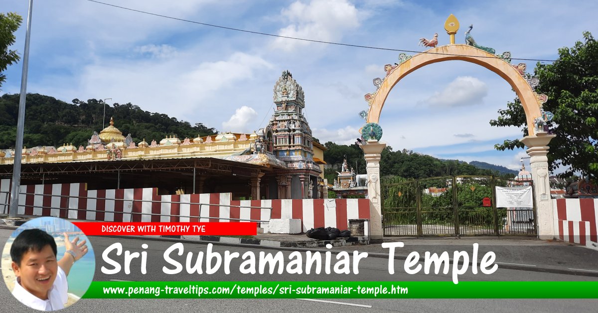 Sri Subramaniar Temple, Sungai Ara, Penang