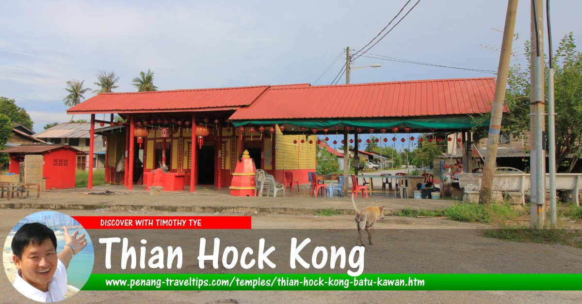 Thian Hock Kong, Batu Kawan