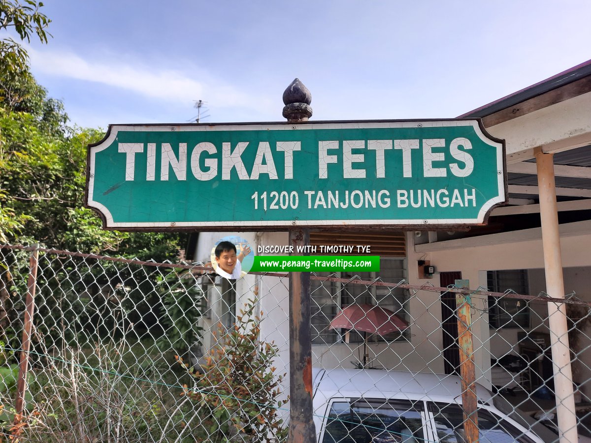 Tingkat Fettes roadsign