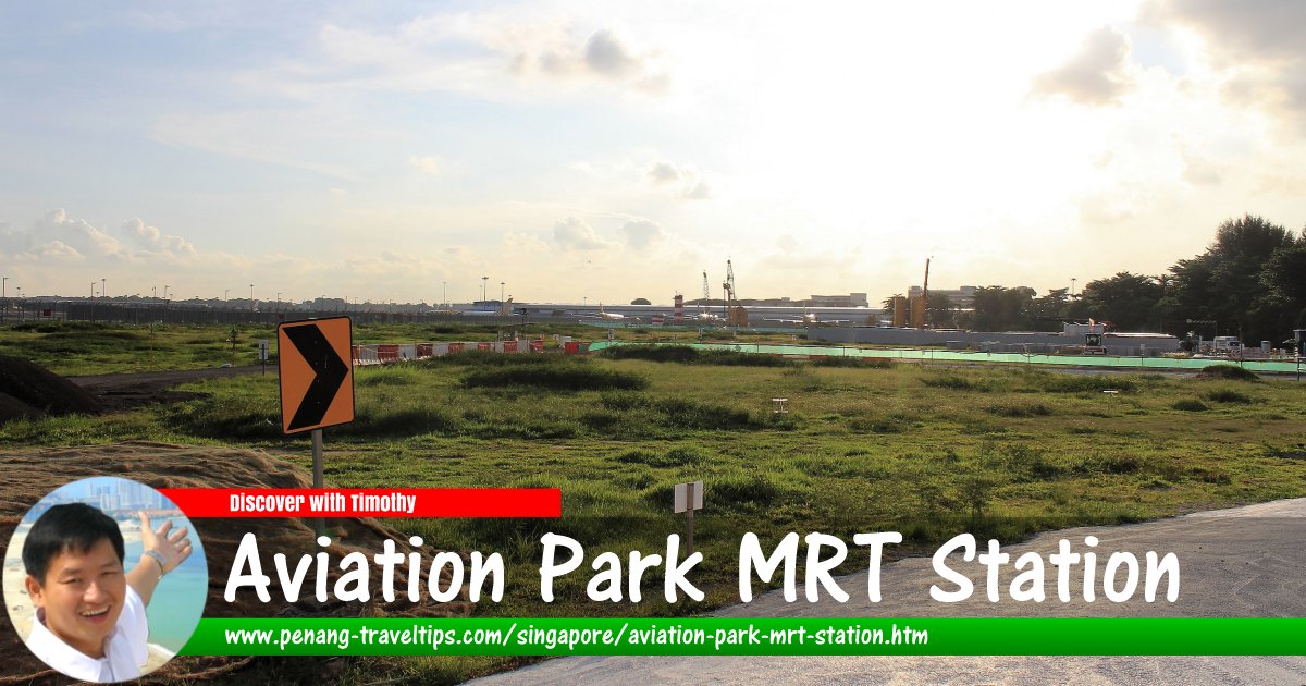 Aviation Park MRT Station, Singapore