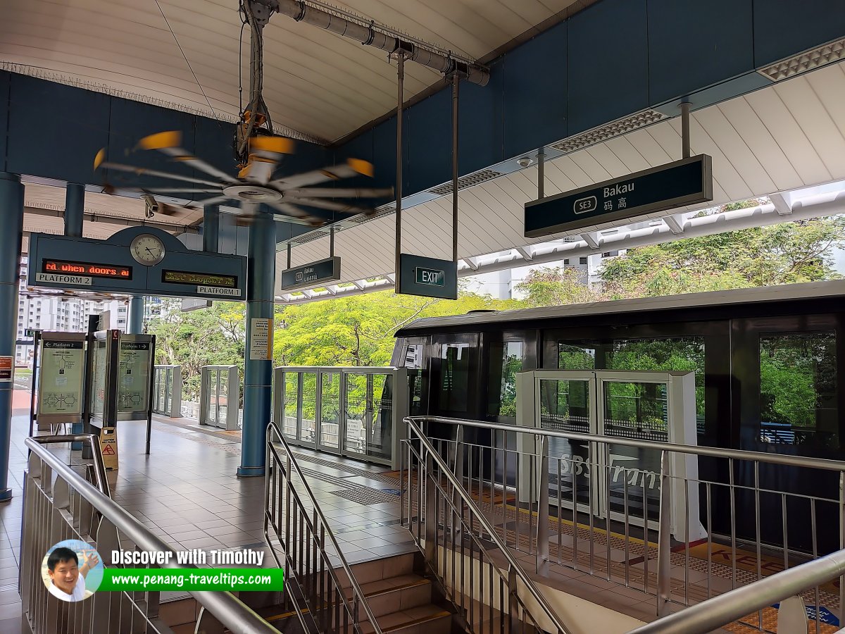 Bakau LRT Station, Singapore