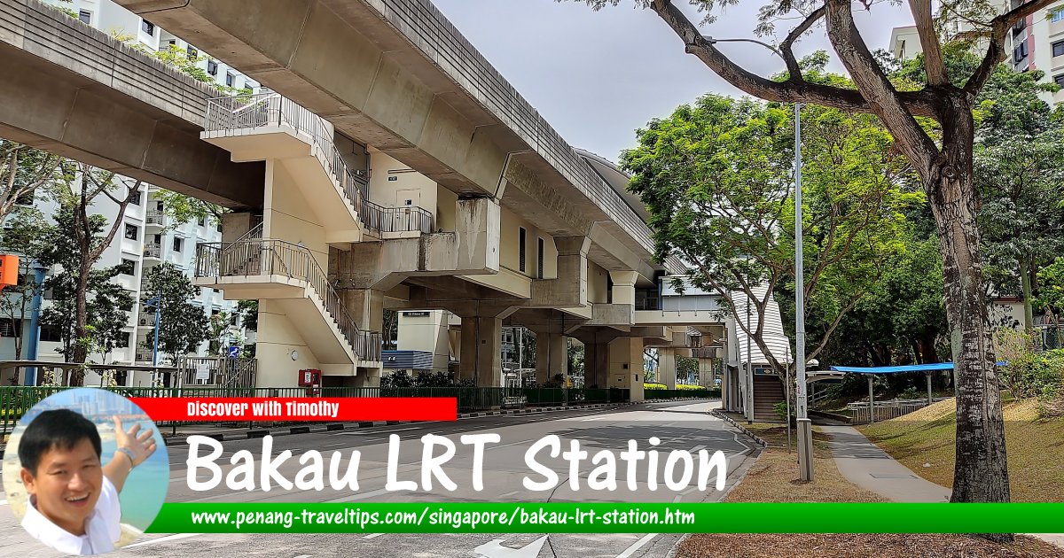 Bakau LRT Station, Singapore