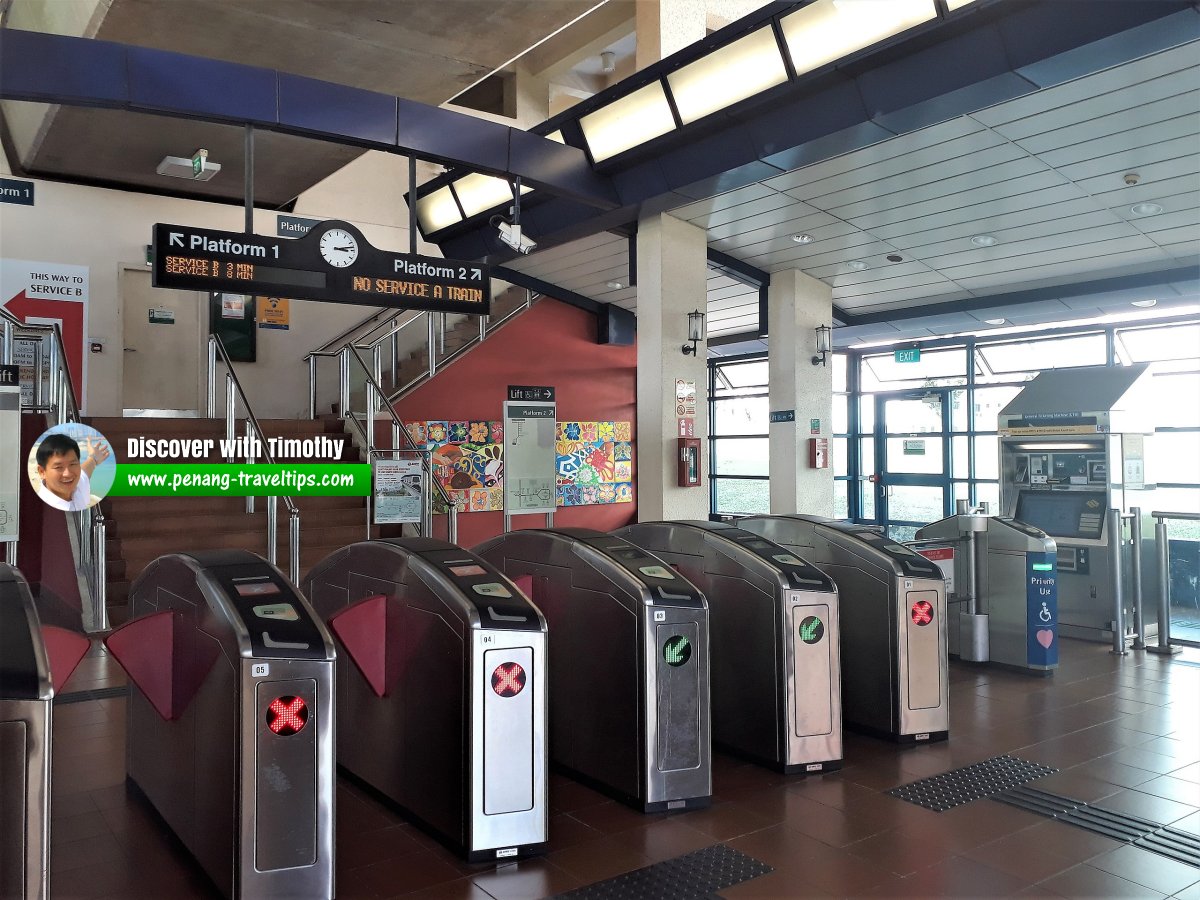 Bangkit LRT Station, Singapore