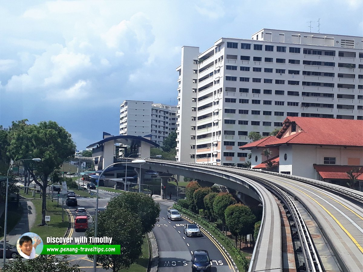 Bangkit LRT Station, Singapore