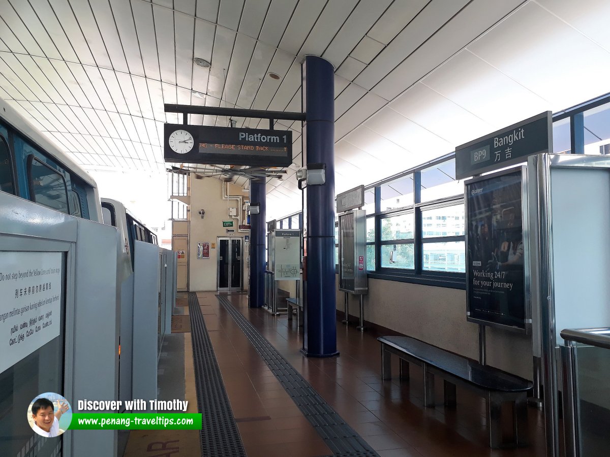 Bangkit LRT Station, Singapore