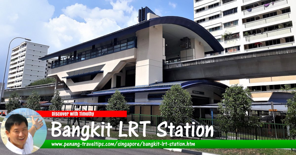 Bangkit LRT Station, Singapore