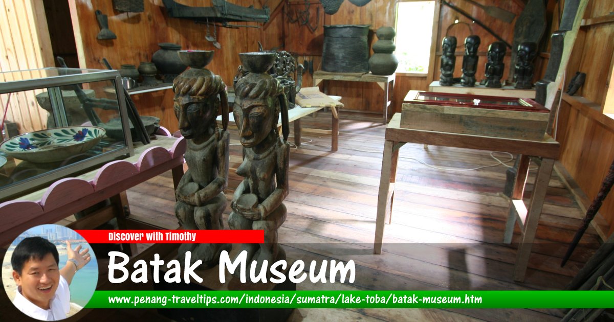 Batak Museum, Tomok, Samosir Island